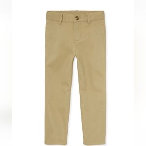 Children's Place Boys Khaki Uniform Pants (4 pair bundle)